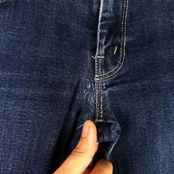 Mother The Looker Skinny Jeans in Forever and a Day Dark Wash Stretch Women's 26 - Picture 5 of 13